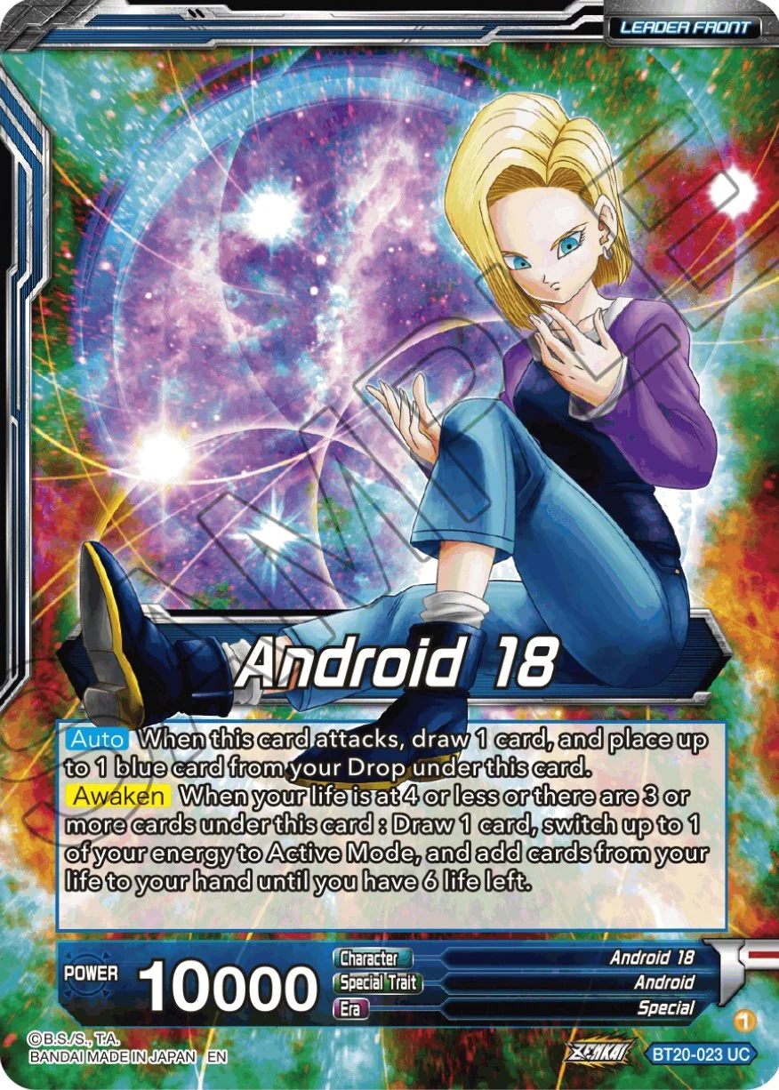 Android 18 // Android 18, Impenetrable Rushdown (BT20-023) [Power Absorbed] - Image 2