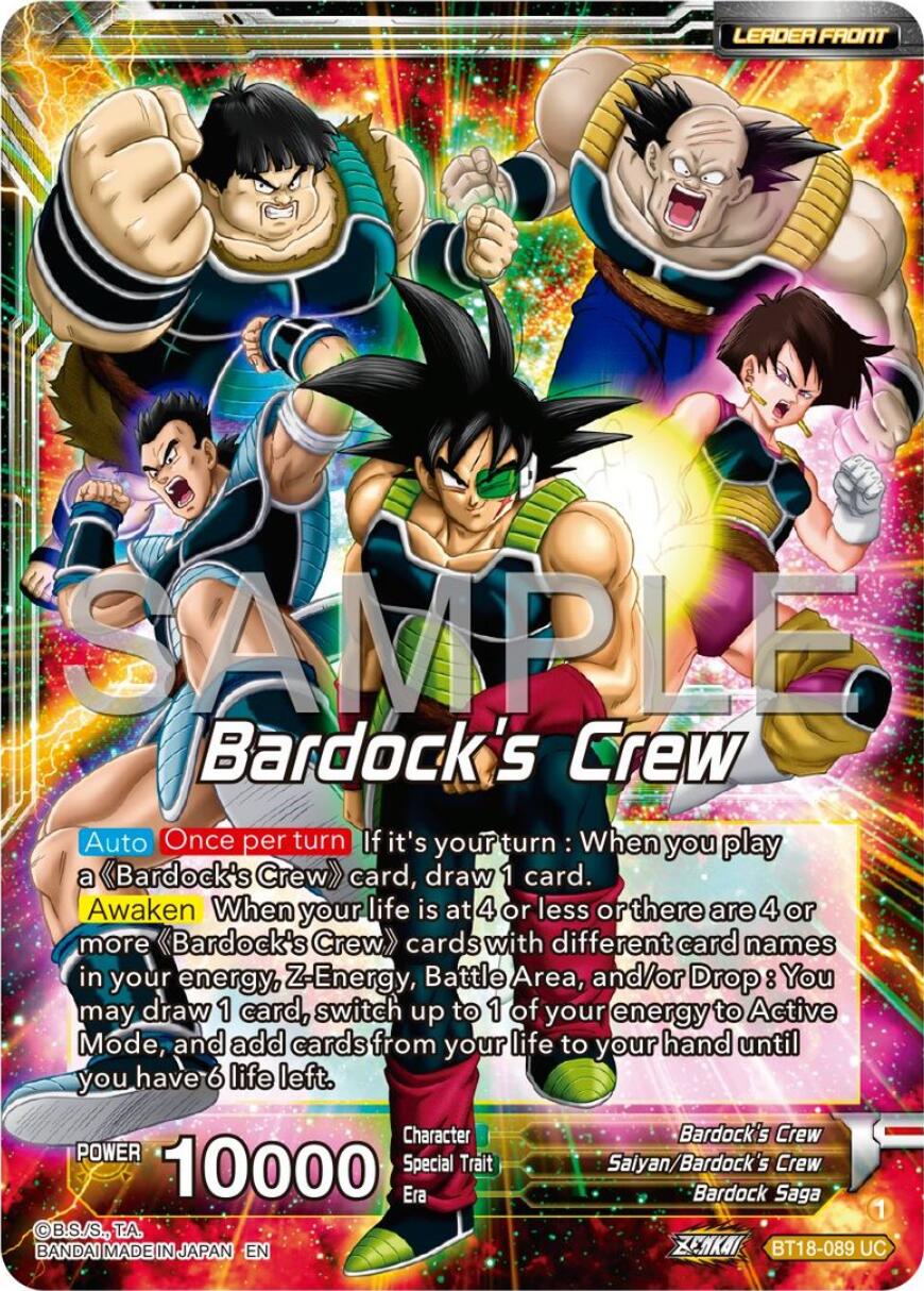 Bardock's Crew // Bardock, Inherited Will (BT18-089) [Premium 7th Anniversary Box 2024] - Image 2