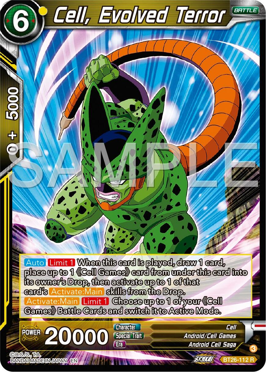 Cell, Evolvd Terror (BT26-112) [Ultimate Advent] - Image 3