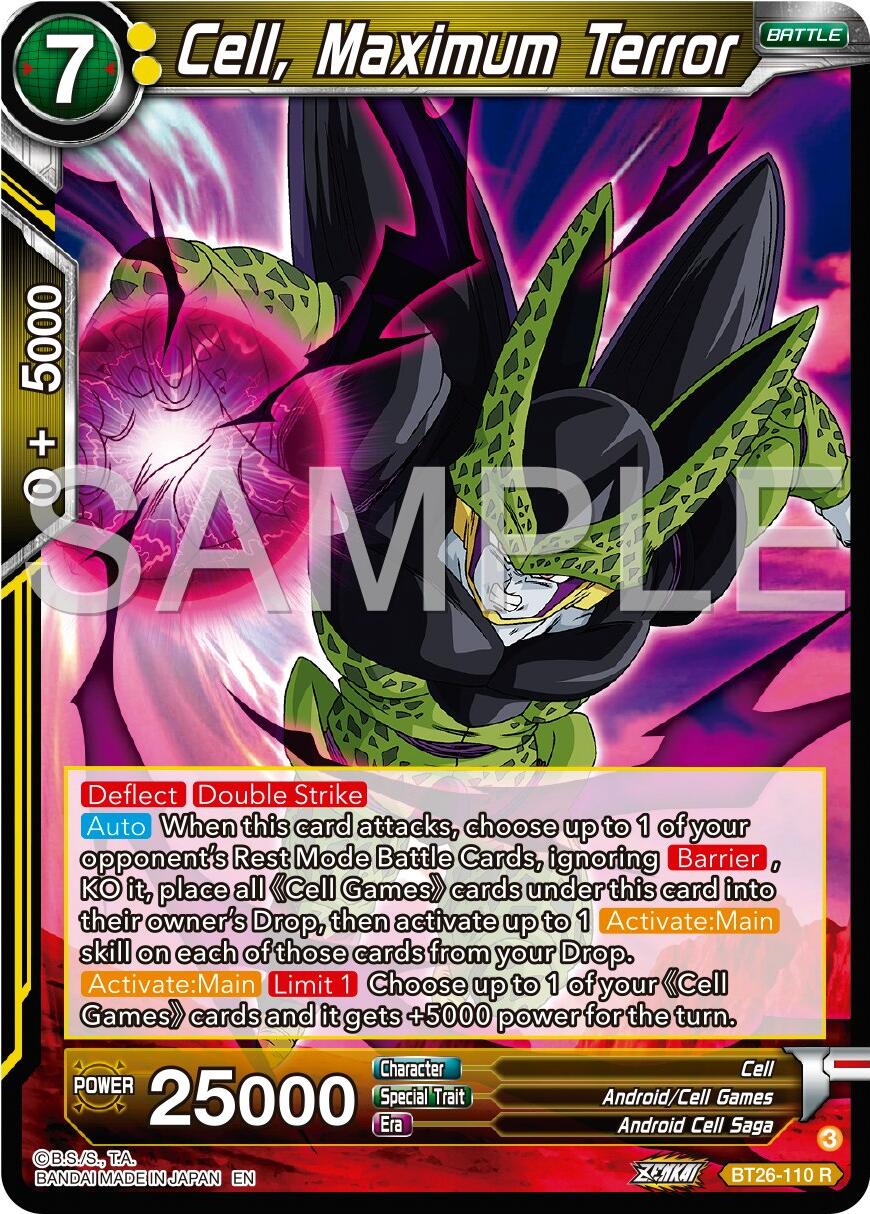 Cell, Maximum Terror (BT26-110) [Ultimate Advent] - Image 2