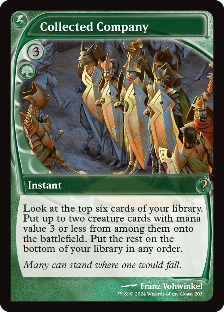 Collected Company (Future Sight) [Mystery Booster 2]