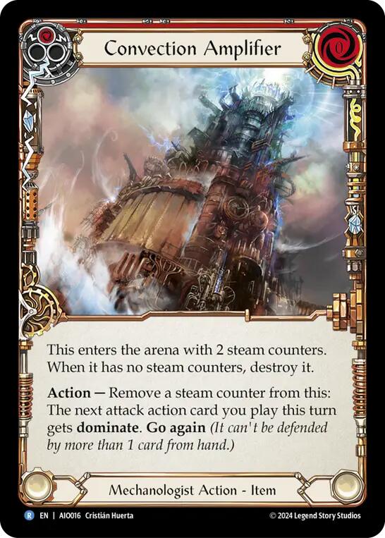 Convection Amplifier (Red) [AIO016] (Armory Deck: Dash) - Image 2