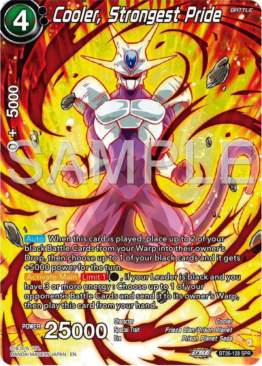 Cooler, Strongest Pride (SPR) (BT26-128) [Ultimate Advent] - Image 2