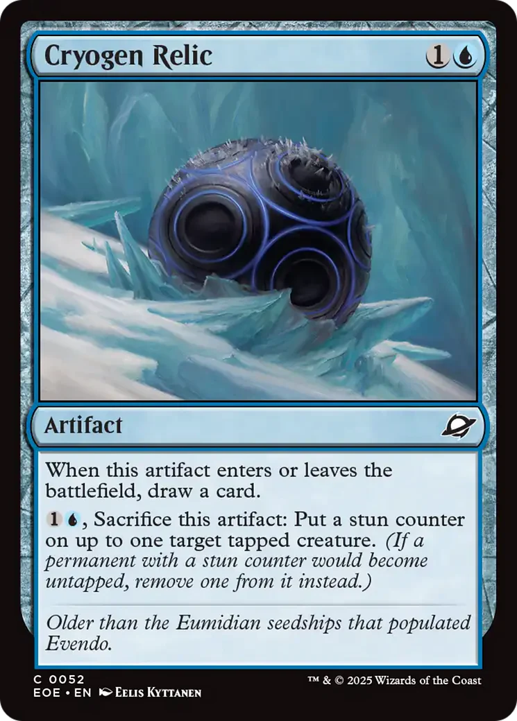 Cryogen Relic [Edge of Eternities]