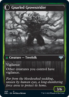 Dormant Grove // Gnarled Grovestrider [Innistrad: Double Feature] - Image 2