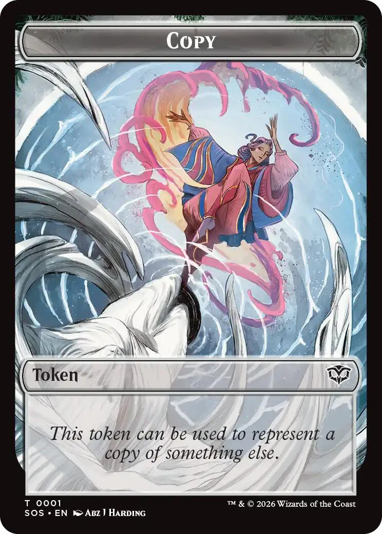 Elemental (0019) // Copy Double-Sided Token [Secrets of Strixhaven Commander Tokens] - Image 2
