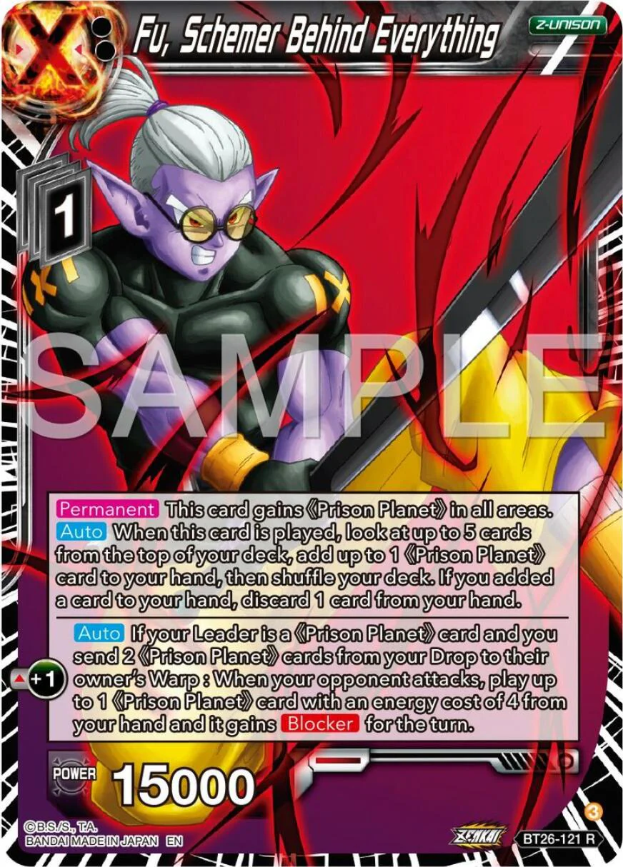 Fu, Schemer Behind Everything (BT26-121) [Ultimate Advent] - Image 2