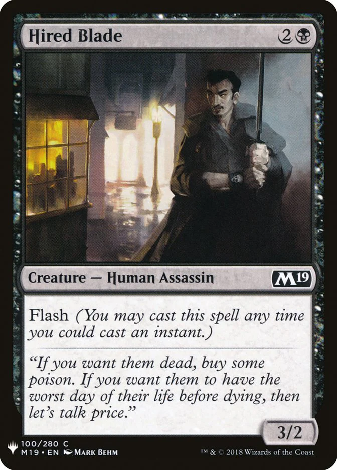Hired Blade [Mystery Booster]
