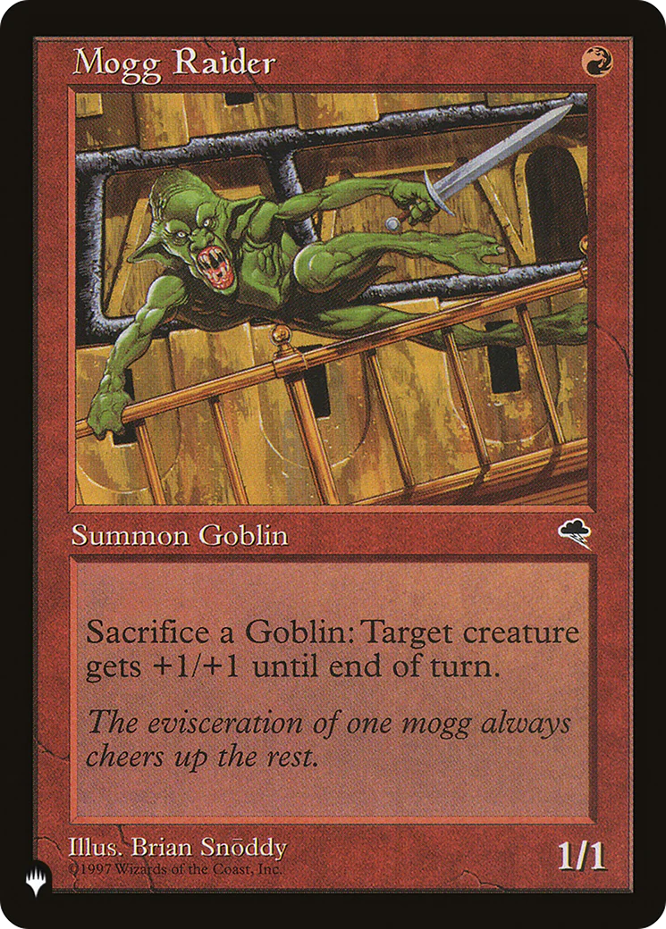Mogg Raider [The List]