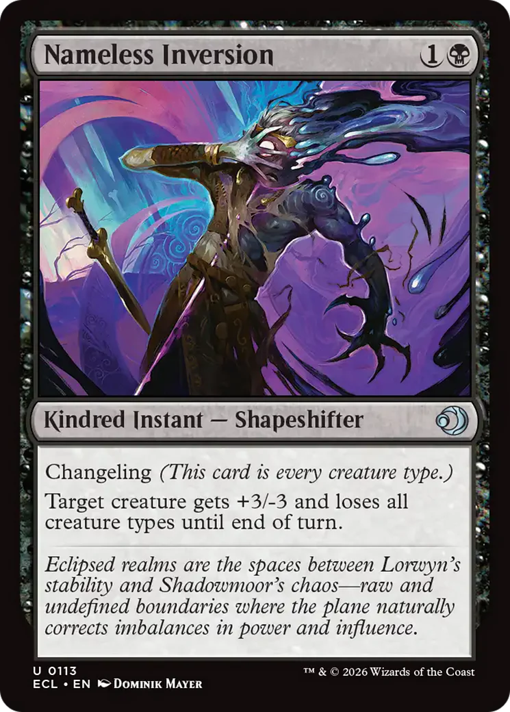 Nameless Inversion [Lorwyn Eclipsed]