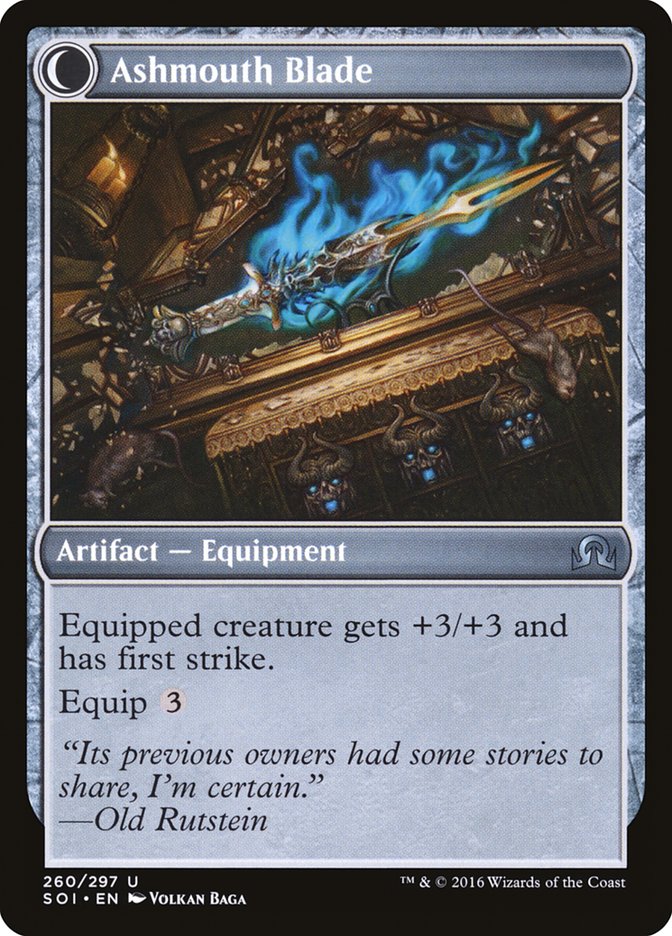 Neglected Heirloom // Ashmouth Blade [Shadows over Innistrad] - Image 2