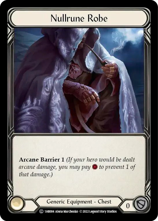 Nullrune Robe [1HB004] (History Pack 1 Bravo Blitz Deck) - Image 2