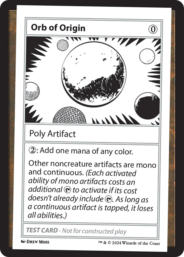 Orb of Origin [Mystery Booster 2 Playtest Cards]