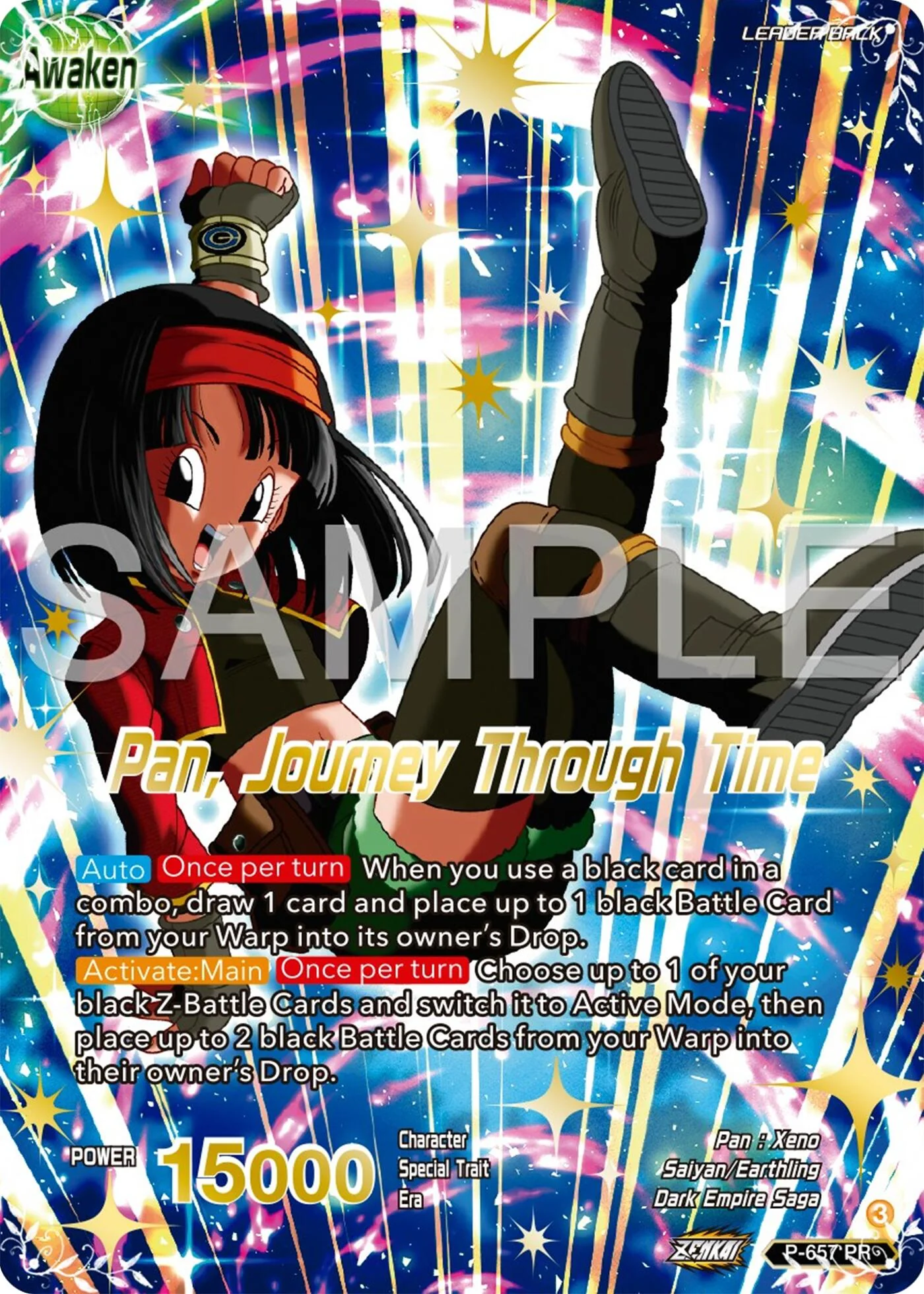 Pan // Pan, Journey Through Time (Gold Stamped) (P-657) [Promotion Cards] - Image 2