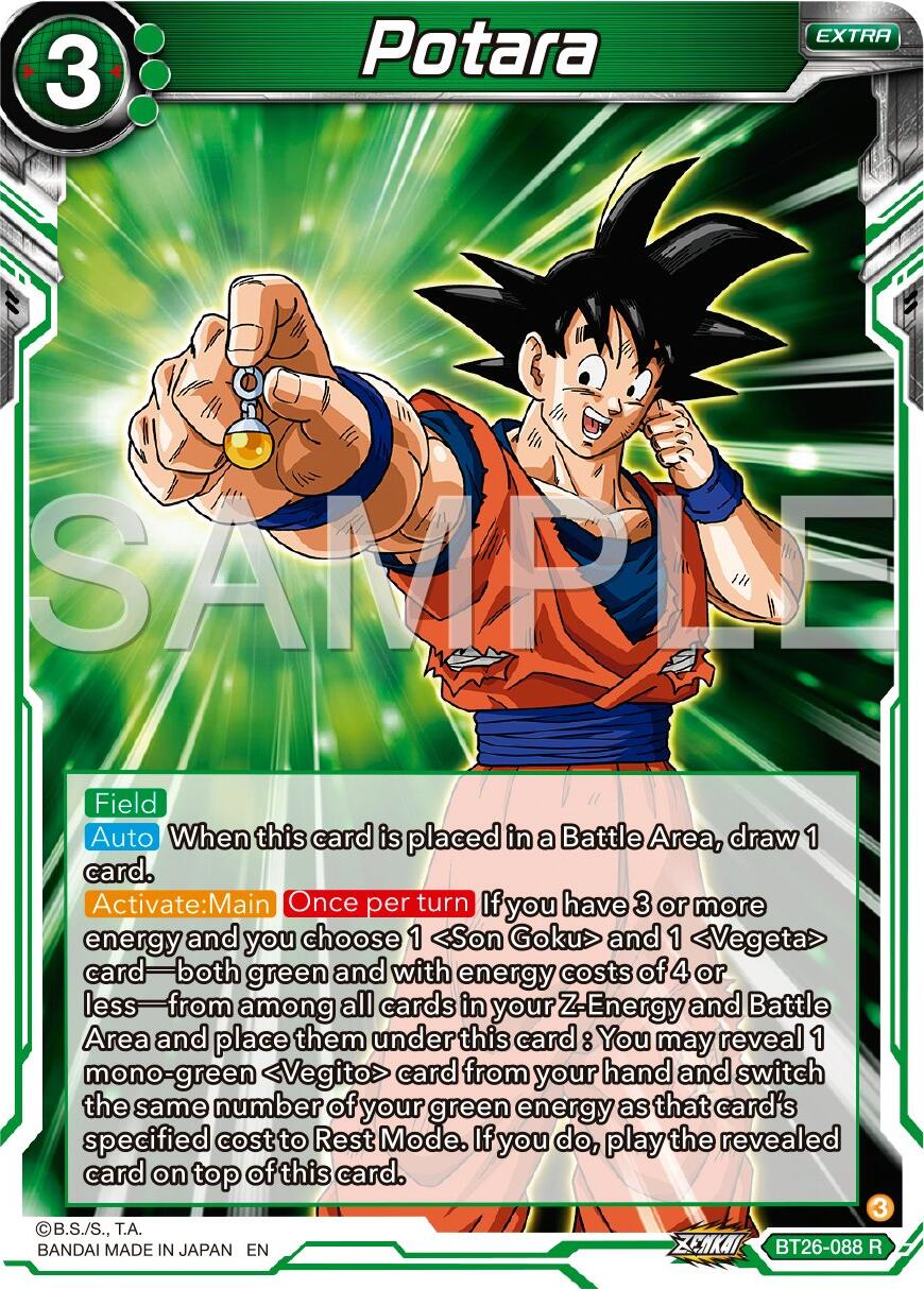 Potara (BT26-088) [Ultimate Advent] - Image 3