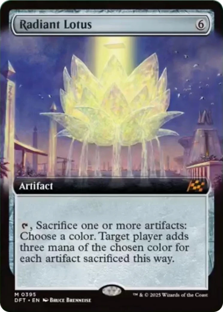 Radiant Lotus (Extended Art) [Aetherdrift]