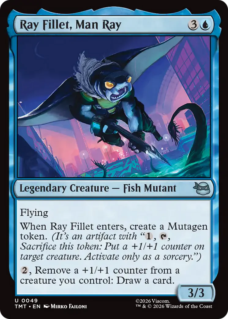 Ray Fillet, Man Ray [Teenage Mutant Ninja Turtles]