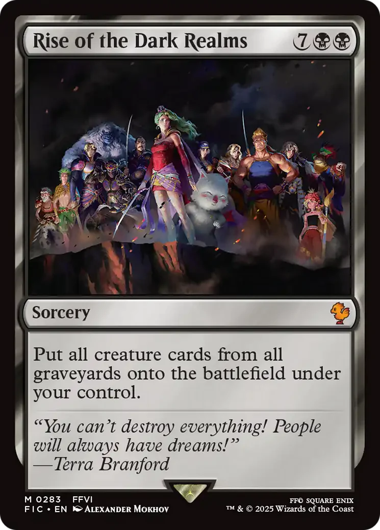 Rise of the Dark Realms [FINAL FANTASY Commander]