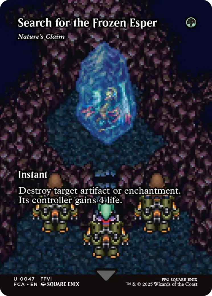 Search for the Frozen Esper - Nature's Claim (Showcase) [FINAL FANTASY : Through the Ages]