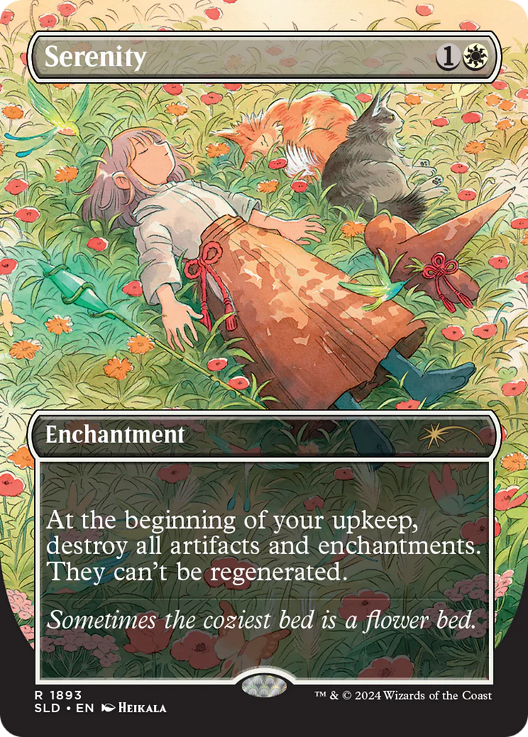 Serenity (Rainbow Foil) [Secret Lair Drop Series]