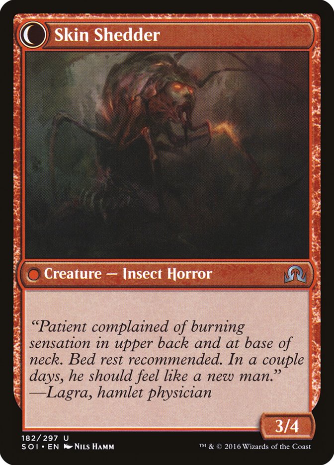 Skin Invasion // Skin Shedder [Shadows over Innistrad] - Image 2
