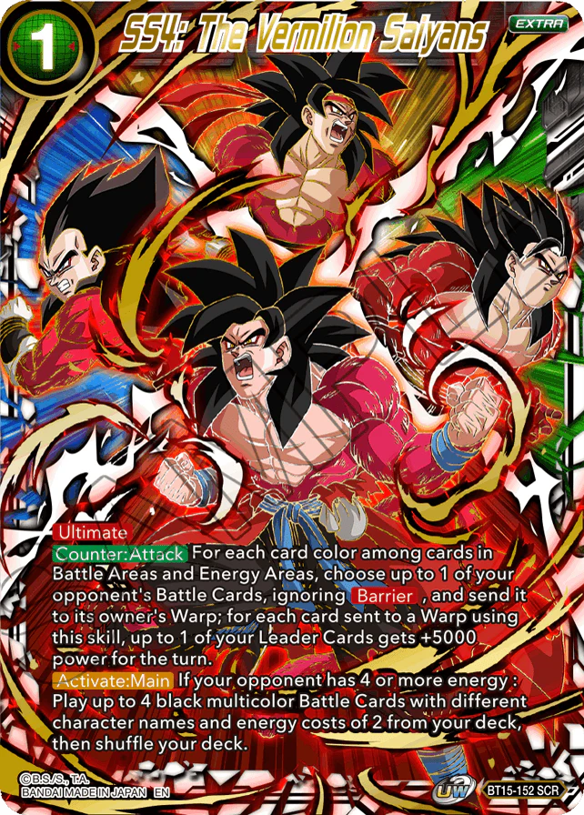 SS4: The Vermilion Saiyans (BT15-152) [Saiyan Showdown]