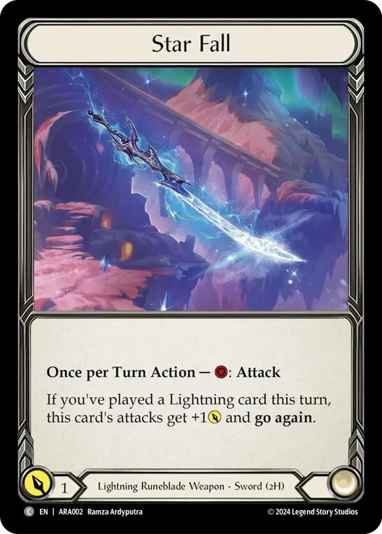 Star Fall [ARA002] (Rosetta Aurora Blitz Deck) - Image 2