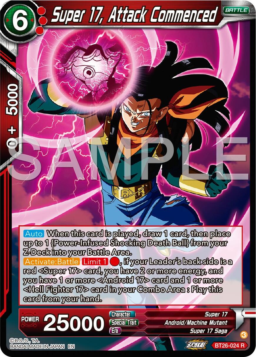 Super 17, Attack Commenced (BT26-024) [Ultimate Advent] - Image 3
