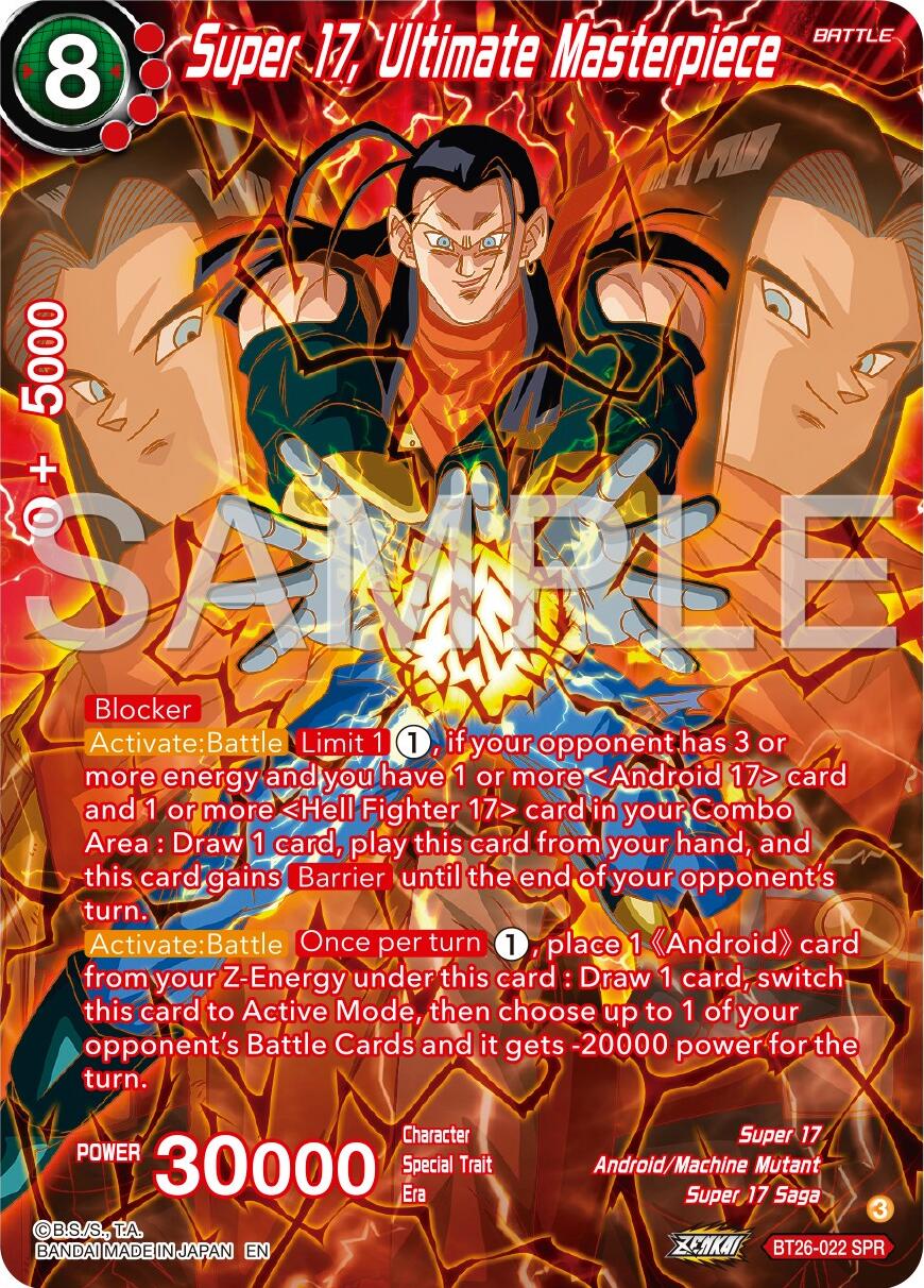 Super 17, Ultimate Masterpiece (SPR) (BT26-022) [Ultimate Advent] - Image 2