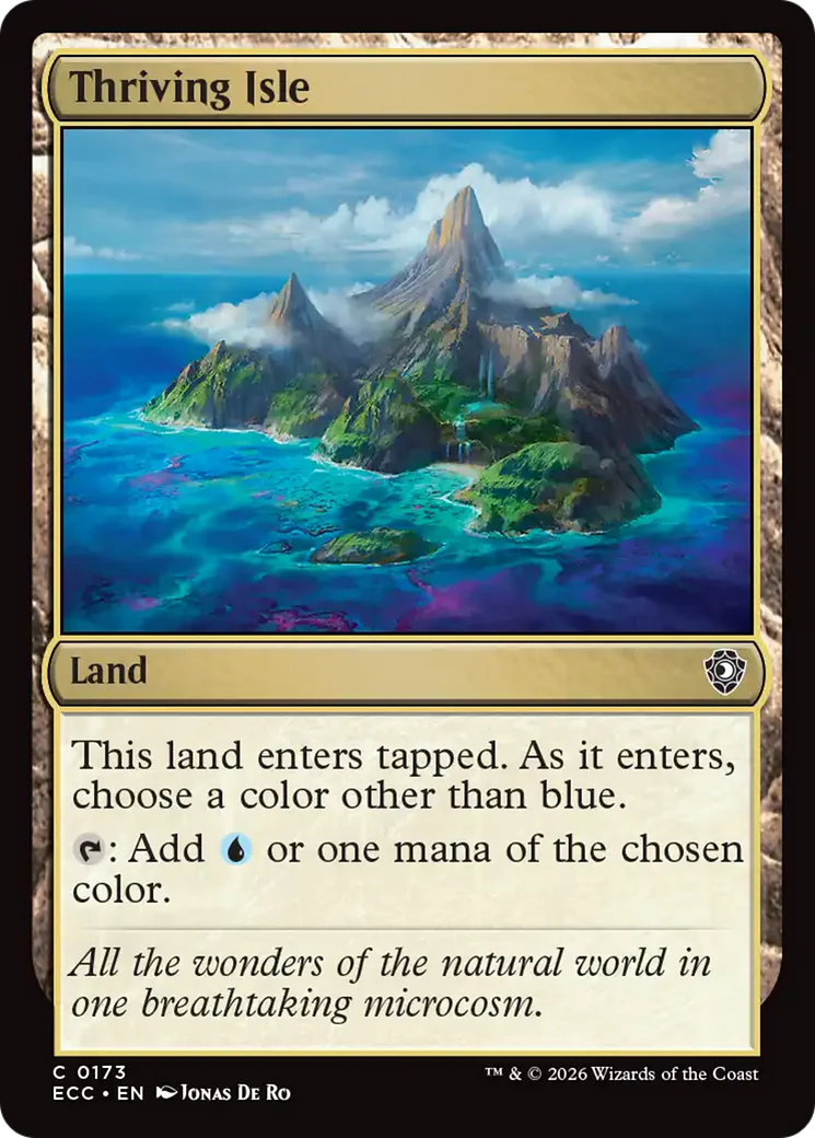 Thriving Isle [Lorwyn Eclipsed Commander]