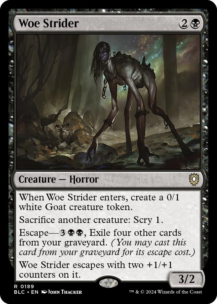 Woe Strider [Bloomburrow Commander]