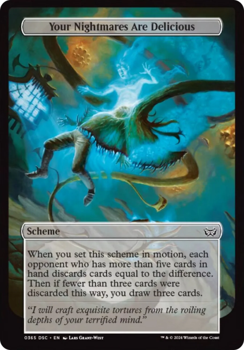 Your Nightmares are Delicious (Full Art) [Duskmourn: Archenemy] - Image 2